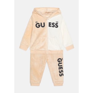 Спортивный костюм BABY HOODED ACTIVE PANTS SET Guess, бежевый