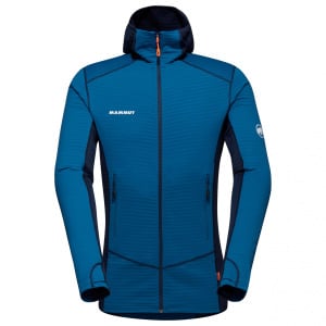 Флисовая жилетка Mammut Taiss Light Midlayer Hooded, цвет Deep Ice/Marine