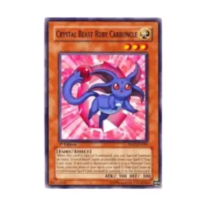 CCG Кристальный зверь Рубиновый карбункул (Обычный), Yu-Gi-Oh - Duelist Pack - Jesse Anderson - Singles