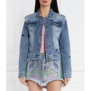 Куртка Desigual CHAQ_FIONA Regular Fit, синий