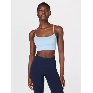 Спортивный бюстгальтер Sweaty Betty Spirit Restored Yoga, цвет breeze/blue