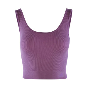 Топ adidas Crop Ripp Stretch, цвет bliss lilac