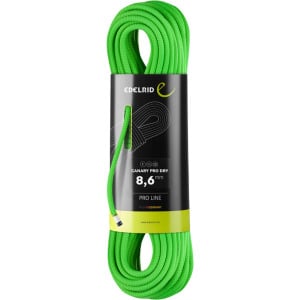 Канарейка Pro Dry 86 Амбассадор альпинистская веревка Edelrid, зеленый