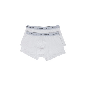 Боксеры CASUAL FRIDAY 2-er Stück Pack Boxershorts Trunks Set Basic Unterwäsche NORH, белый