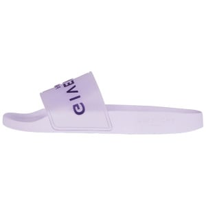 Шлепанцы женские Givenchy Paris Flat Slide, сиреневый