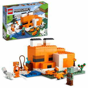 LEGO Minecraft, блоки, Fox Habitat, 21178