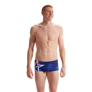 Плавки Speedo Placement Digital 17 cm, синий