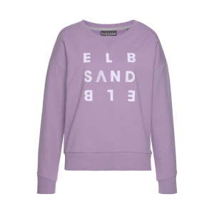 Свитер ELBSAND Sweatshirt, фиолетовый