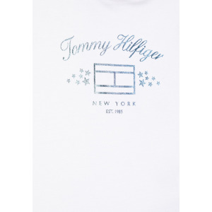 Топ с длинными рукавами GIRL PRINT TEE Tommy Hilfiger, белый