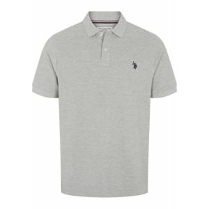 Рубашка-поло ALFRED U.S. Polo Assn., цвет grey melange