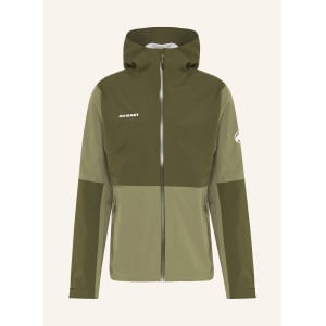 Жёсткая куртка linard guide hs MAMMUT, цвет OLIV/KHAKI