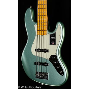 Басс гитара Fender American Professional II Jazz Bass V Maple Fingerboard Mystic Surf Green