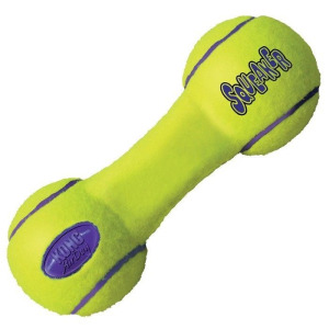 Гантель KONG AirDog Squeakair 23х9х9см KONG, цвет желтый