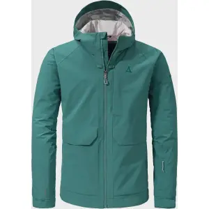 Куртка Schöffel "Jacket Lausanne M", с капюшоном, зеленый