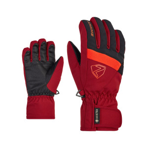 Перчатки ZIENER Athletic Gloves LEIF GTX, цвет Wine red