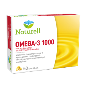 Препарат, укрепляющий иммунитет Naturell Omega-3 1000, 60 шт