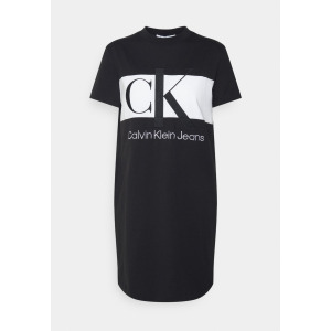 Платье из джерси BLOCKING DRESS Calvin Klein Jeans, черный