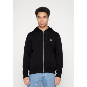 Толстовка на молнии ZIP HOODY ZEBRA PS Paul Smith, черный