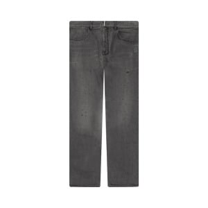 Брюки Givenchy Straight Fit 5 Pocket Trousers, черный