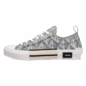 Кеды Dior B23 Low Top CD Diamond, серый