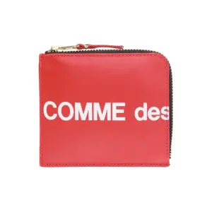 Кошелек с логотипом Comme Des Garçons, красный