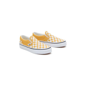 Классические детские кроссовки Slip-On Vans, желтый