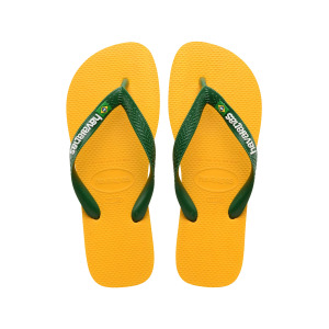 Босоножки Brasil с логотипом Havaianas, желтый