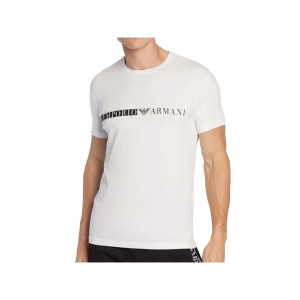 Футболка biały slim fit Emporio Armani, белый