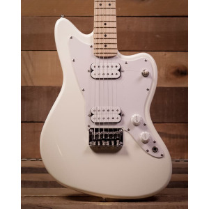 Электрогитара Squier Mini Jazzmaster HH, Maple FB, Olympic White