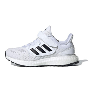 Кроссовки Pure Boost Kids Kids Low-top белые/черные Adidas, белый/черный