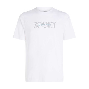 Футболка Calvin Klein Performance PW GRAPHIC SS TEE, белый