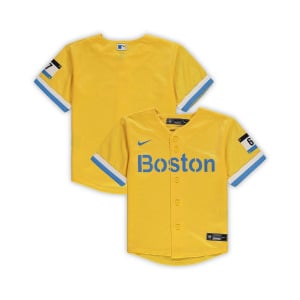 Реплика футбольной команды унисекс для малышей Boston Red Sox MLB City Connect Nike