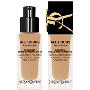 Сияющая матовая основа All Hours SPF 30 Yves Saint Laurent, цвет Mw7