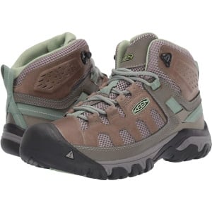 Походная обувь KEEN Targhee Vent Mid, цвет Fumo/Quiet Green