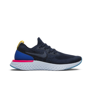 Кроссовки Nike Epic React Flyknit 'College Navy', синий