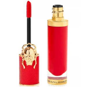 Виниловая жидкая губная помада Good Girl Carolina Herrera, цвет 272 - Cherry Talisman