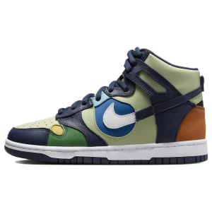 Nike Dunk High See Through Pistachio Midnight Navy (W)