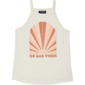 Майка Tiny Whales No Bad Vibes Tank Top, натуральный