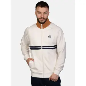 Тренировочная куртка Sergio Tacchini "Тренировочная куртка Sergio Tacchini DALLAS TRACK TOP", без капюшона, на молнии, цвет Gardenia/Meerkat