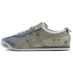 Кроссовки Onitsuka Tiger MEXICO 66 Skateboarding Shoes Unisex Low-top Khaki/Grey, хаки