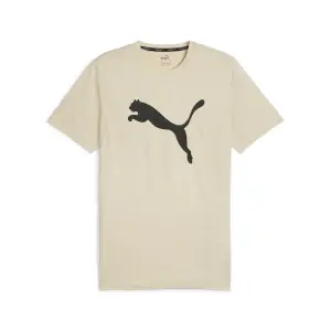 Тренировочная футболка PUMA "TRAIN FAV HEATHER CAT TEE", цвет Putty Heather