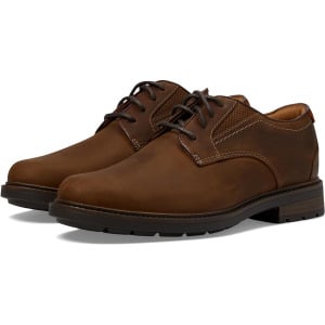 Оксфорды Clarks Un Shire Low, цвет Beeswax Leather