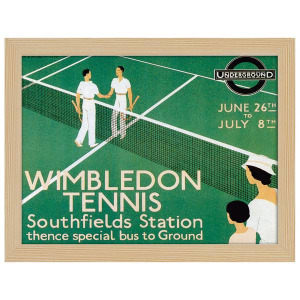 Рамка для фотографий LegendArte Poster 1933 Wimbledon цвет eiche dekor