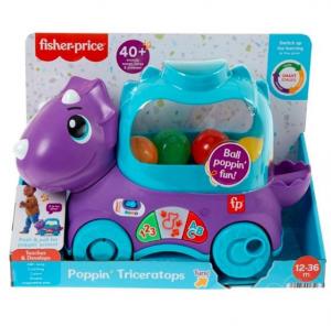 Fisher-Price, Интерактивная игрушка, Динусь - Прыгающие мячи Fisher Price