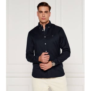 Рубашка Tommy Hilfiger Regular Fit, темно-синий