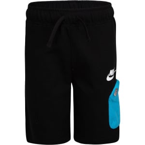 Шорты Nike Kids Print Pack French Terry Shorts, черный