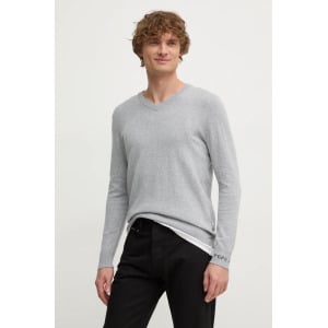 Свитер из смесовой шерсти Pepe Jeans НОВЫЙ ANDRE V NECK, серый