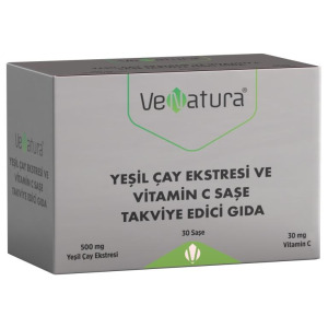 Экстракт зеленого чая Venatura и витамин C 30 пакетиков