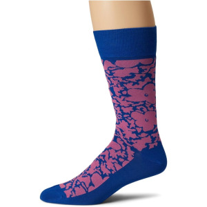 Носки Paul Smith Socks Floral, цвет Cobalt Blue