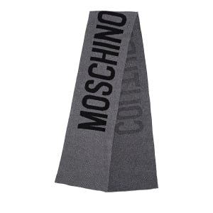 Шарф Moschino, серый